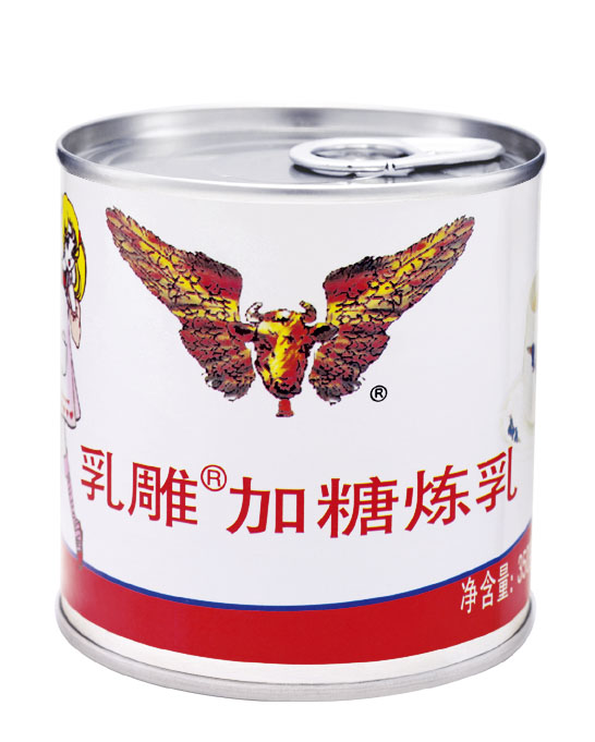 乳雕加糖煉乳